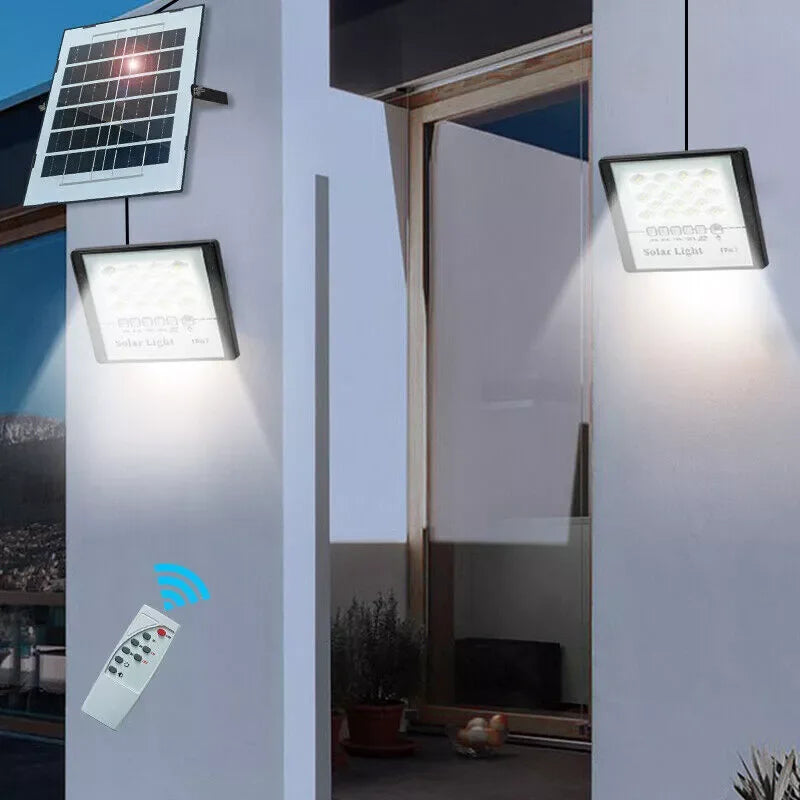 300W LED Solar Dusk To Dawn Waterproof Wall Spotlight