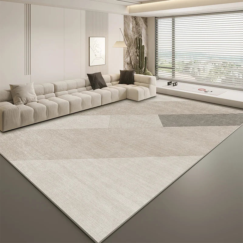 VIKAMA Modern Minimalist Geometric Carpet Scandinavian Style Living Room Large Size Soft And Easy To Clean Floor Mats Home Decor