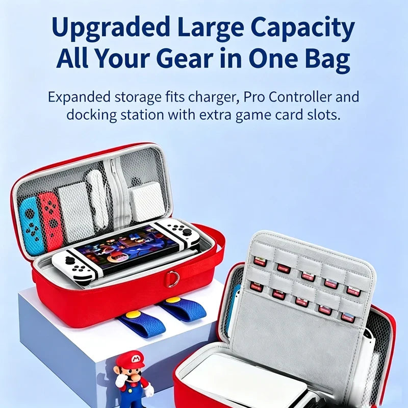 Switch 2 Console Travel Storage Bag Controller Case Portable Protective Case For Switch 2 Accessories