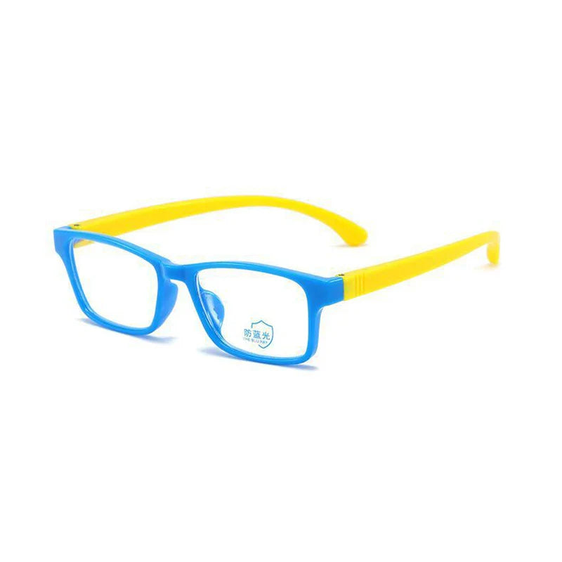 Zilead Kids Computer Glasses Blue Light Blocking Filter Gaming Goggles Silicone Frame Eyeglasses Child Anti-Blue Ray Eyewear