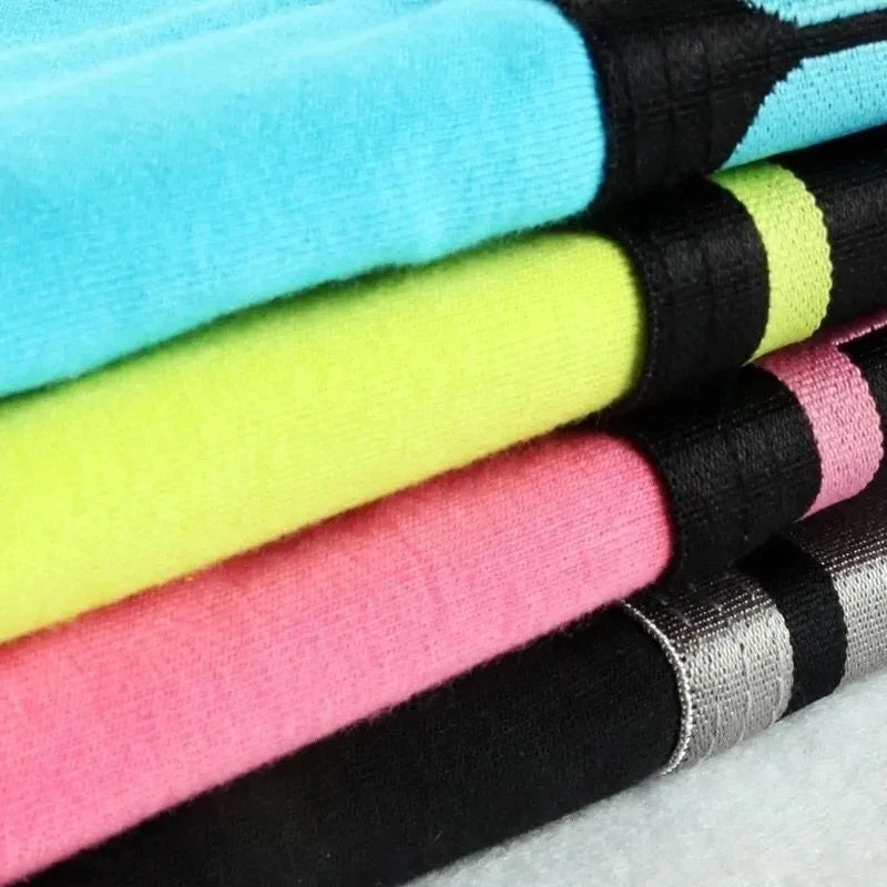 3PCS Popular Solid Women's Cotton Panties Boxer Underwear Ladies Breathable Letter Belt Briefs  Sports Female Knickers Boyshorts