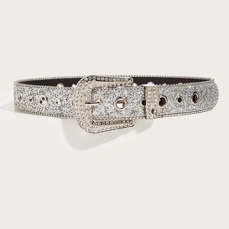 EtherealBe Gothic Rhinestone Belt for Women