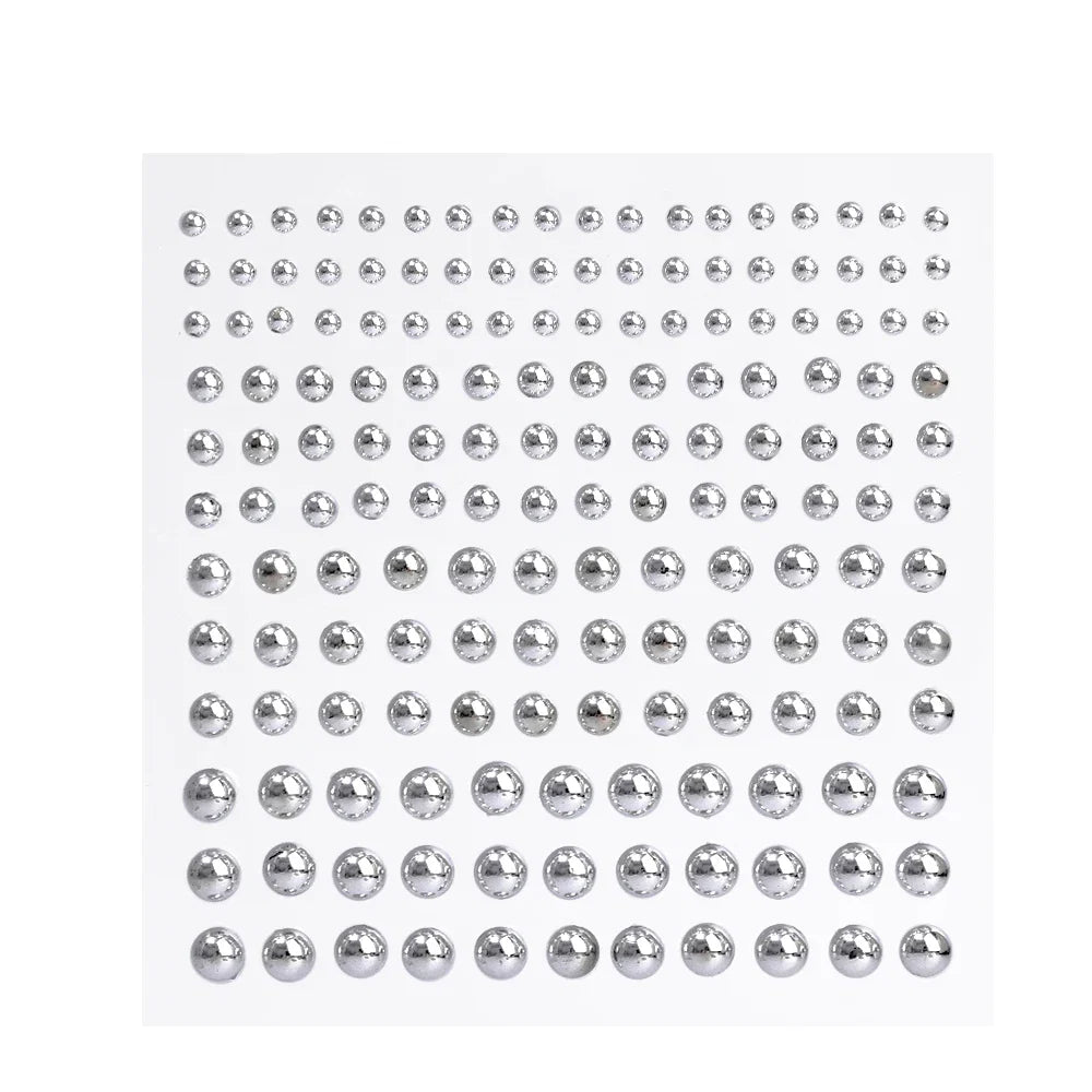 58pcs Non Piercing Lip Nails Sticker Selfadhesive Waterproof Reusable
