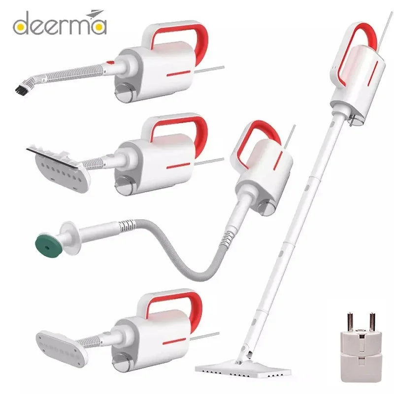 Original Deerma DEM-ZQ610 Steam Mopping Machine Multifunction Household Cleaning mop Aspirador 5 Attachments Mold