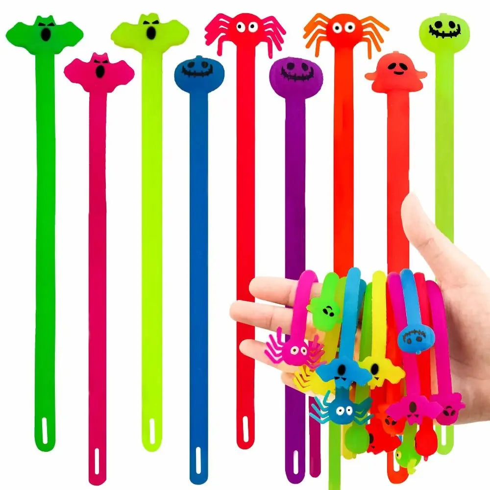Squeeze Stretchy String Fidgets Sensory Toys Soft Multiple Color Halloween Stretchy String Stretchy String Venting Toys
