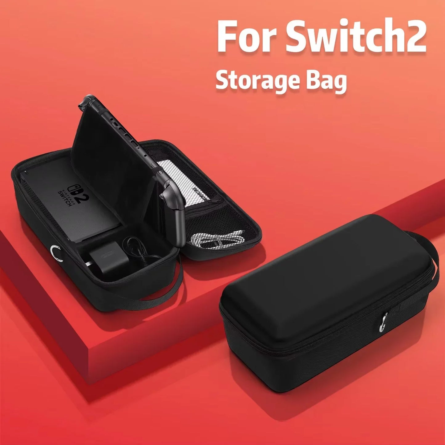 Game Theme EVA Carrying Case For Switch 2 Case for NS Switch 2 Bag ortable Hard Shell Storage Bag for Switch 2 accessories