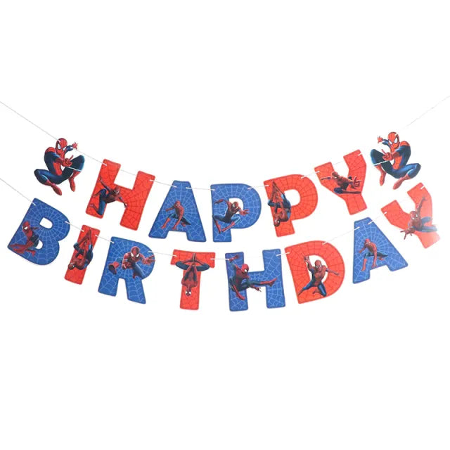 Super Hero Spiderman Foil Balloon Birthday Theme Party Decoration Baby Shower Inflatable Toy Air Globos Supplies