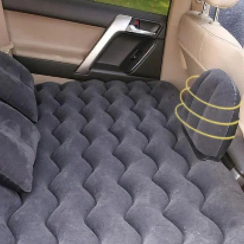 Outdoor Camping Mat Sofa Cushion Car Air Inflatable Travel Mattress Bed Universal for Back Seat Multi functional Sofa Pillow
