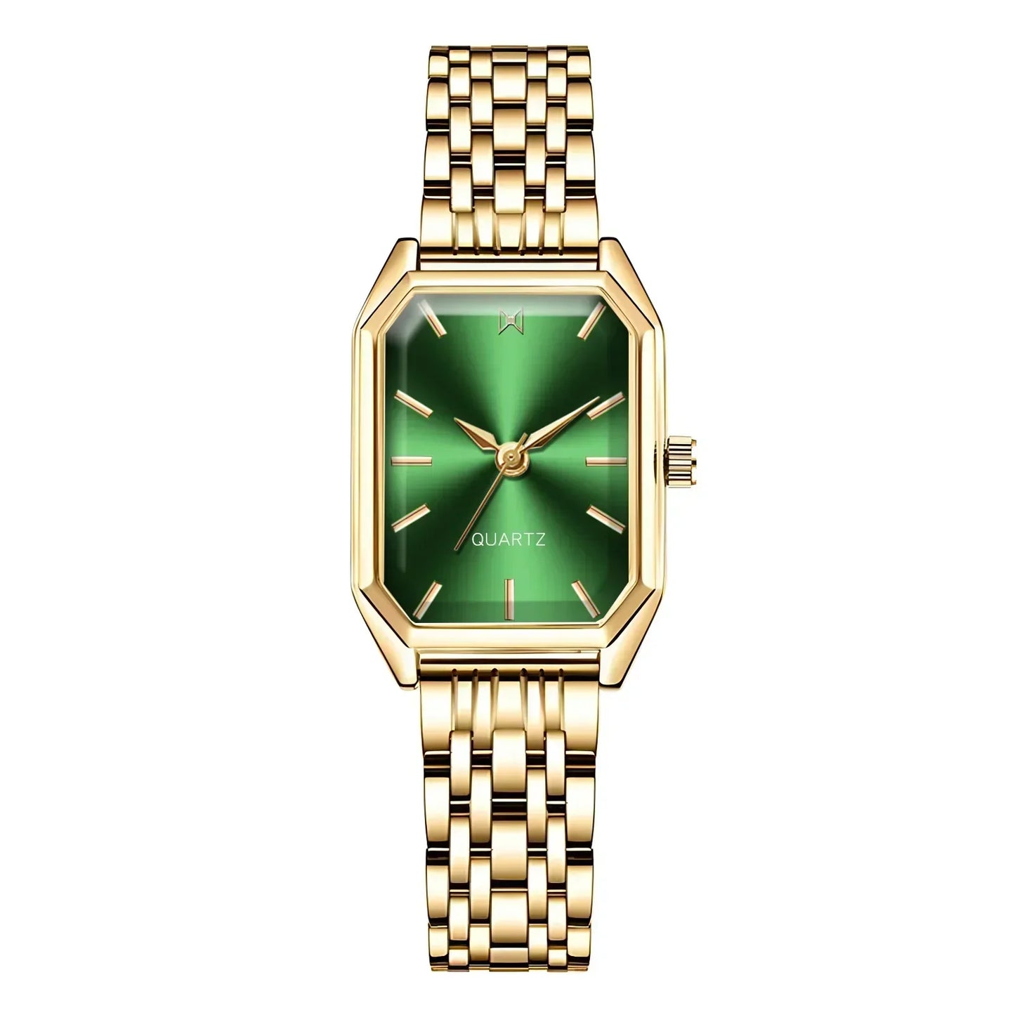 Fashion Women's Watches Gold Steel Strap Luxury Ladies Quartz Wristwatches Qualities Female Roman Scale Clock relógio feminino