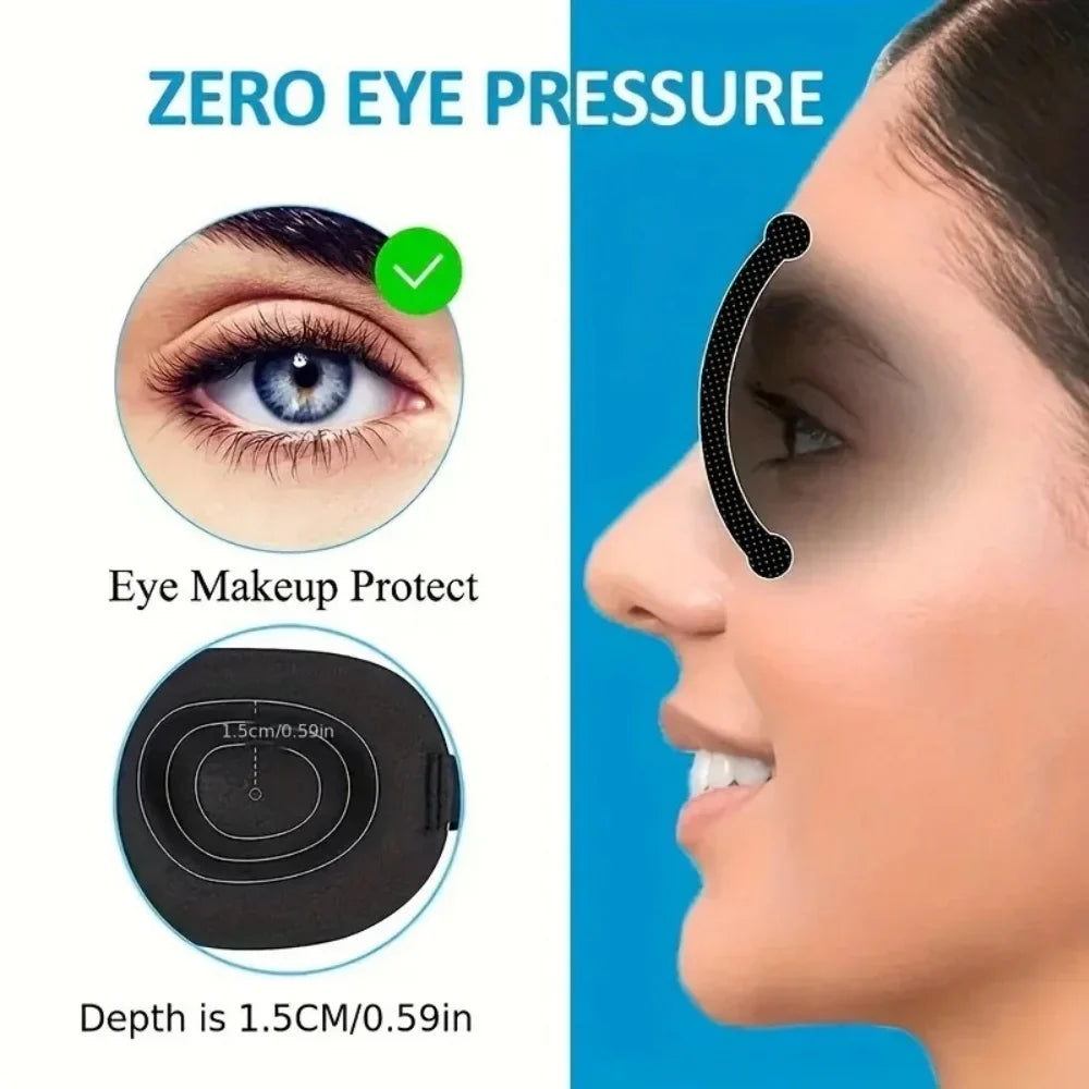 3D Sleep Mask Blindfold Sleeping Aid Soft Memory Foam Eye Mask for Sleeping Travel Light Slaapmasker Eye Cover Lightweight Style