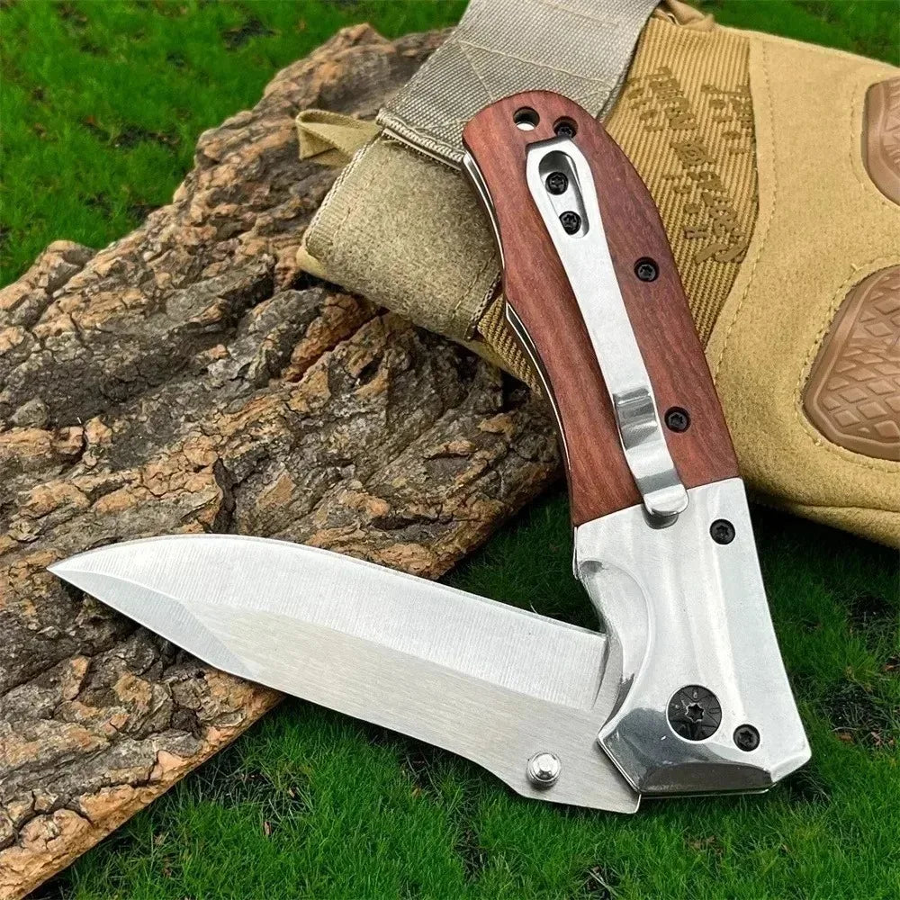 Folding Pocket Knife, EDC Knife With Pocket Clip For Men And Women, Outdoor BBQ Camping Knife, Hiking Knife, Fishing Knife