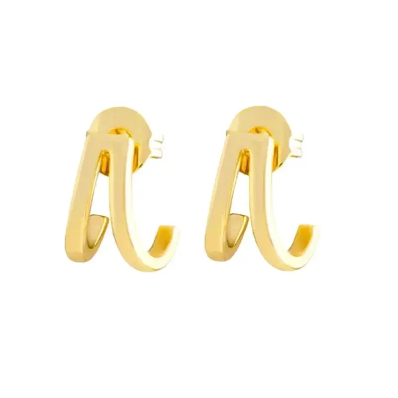Cartilage 925 Silver Earrings Fashion C-shaped Zircon ear studs European American Geometric Piercing Earrings For Women Jewelry