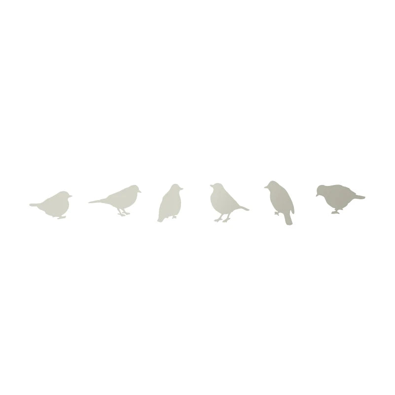 Birds Vinyl Wall Sticker Modern Home Decoration, DIY Creative Bird Decal For Car Window Laptop Decor