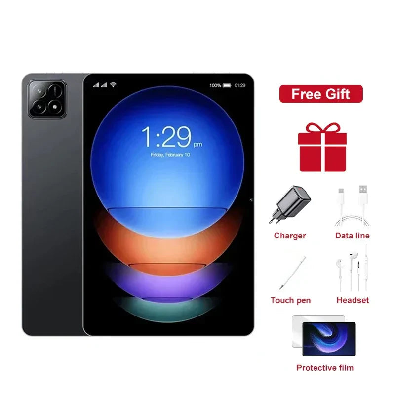 2025 Global Version Original Pad 7S Pro Tablet 11inch Android 14 22GB+1T Snapdragon 8 Gen 2 HD 4K 5G Dual SIM WiFi GPS Tablet PC