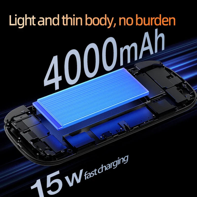 5.0 Inch FHD IPS Handheld Game Console PSK5000 with XBOX/SWITCH Layout,Helio G85 Octa-Core,6+128GB,Hall Joystick