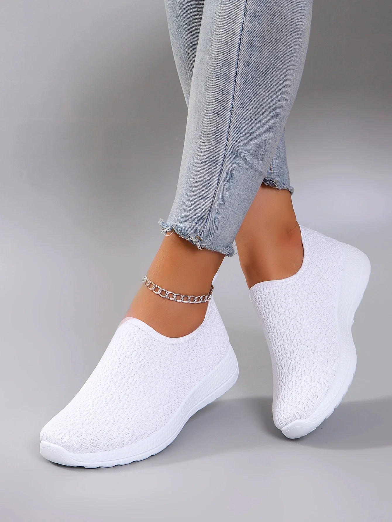Women's summer breathable mesh flat shoes，women's shoes，casual sneakers shoes, clearance free shipping