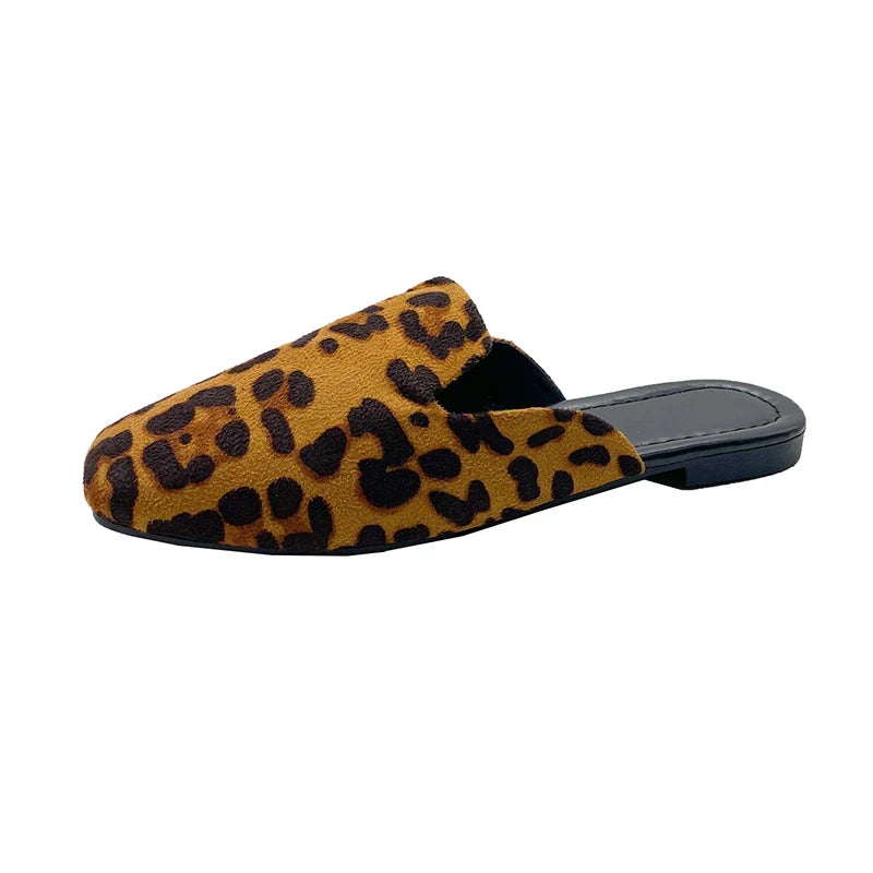 Summer New Women's Slippers Headed Low Heel Fabric Sandals Versatile Banquet Ballet Shoes Beach Women's Shoes, Fashion Slippers