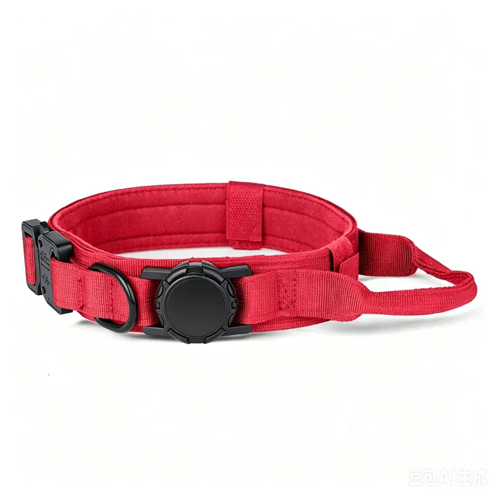 Adjustable Tactical Dog Collar Leash Harness for Medium Large Dogs Pet Accessories Durable Training Gear for German Shepherds