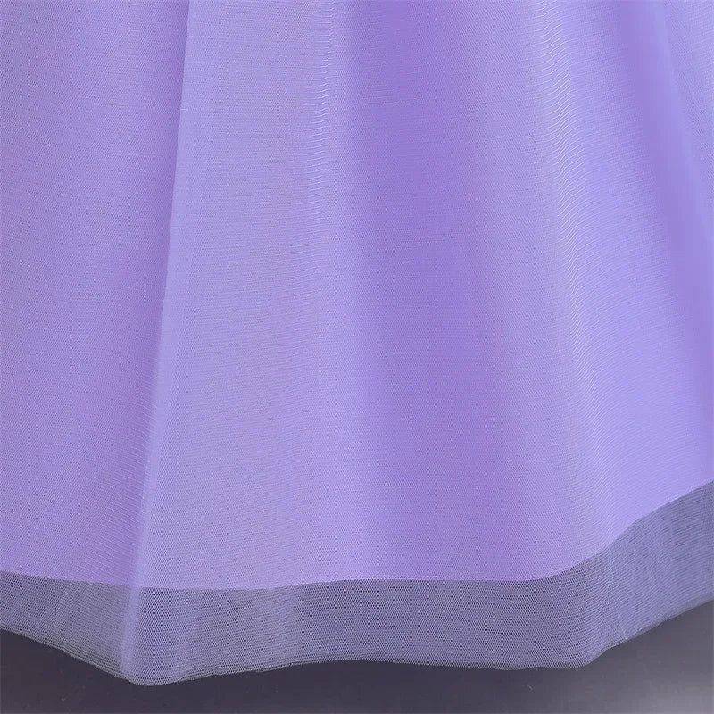 Cinderella Belle Costume for Girls Halloween Disguise Cosplay Rapunzel Princess Dress Baby Christmas Birthday Party Kids Clothes