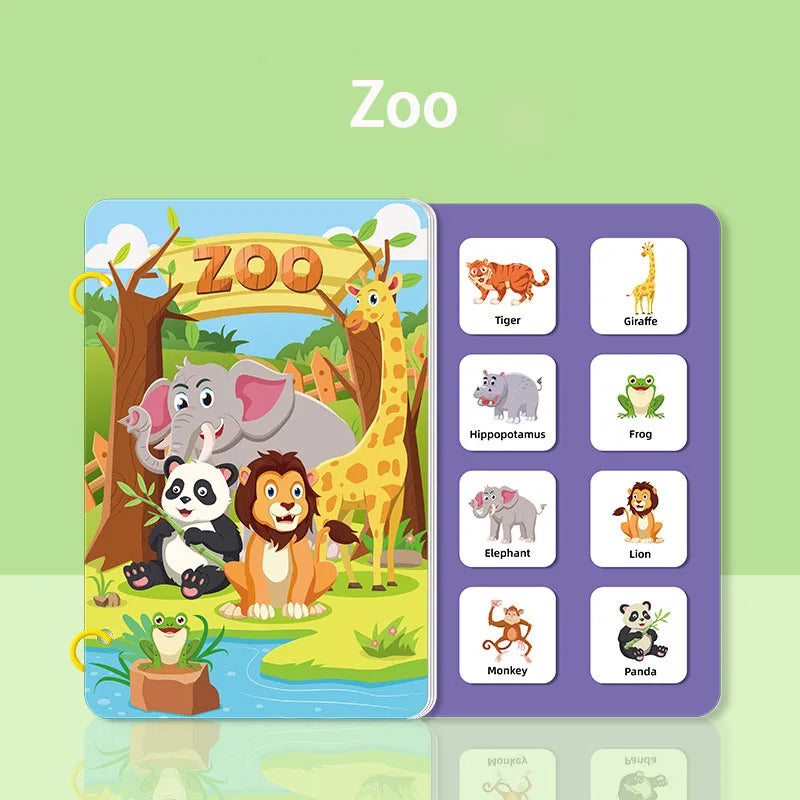 Preschool Busy Book for Toddlers Kids Early Education Montessori Toys 12 Themes Matching Quiet Books Kindergarten Learning Aids