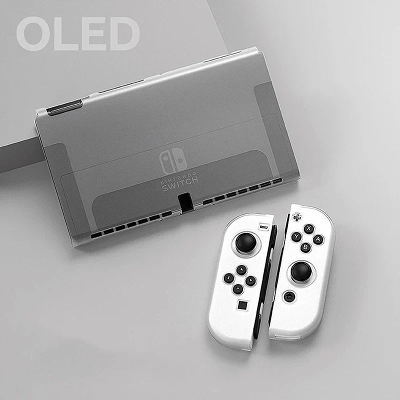 NEW SALE Protective Case Compatible With  Switch OLED Console And Joy-Cons, Switch Can Be Inserted In Dock With Shell