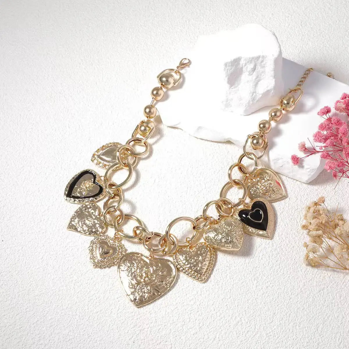 Zvoijio New Personalized Retro Fashion Multiple Pendant Necklace