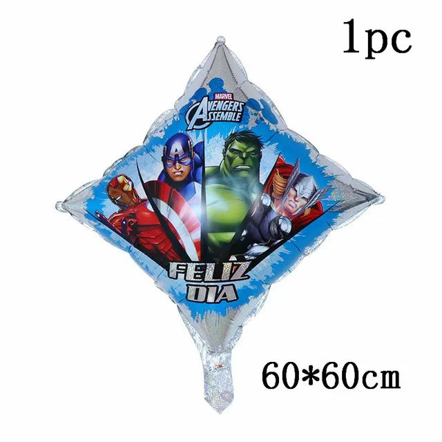 Super Hero Spiderman Foil Balloon Birthday Theme Party Decoration Baby Shower Inflatable Toy Air Globos Supplies