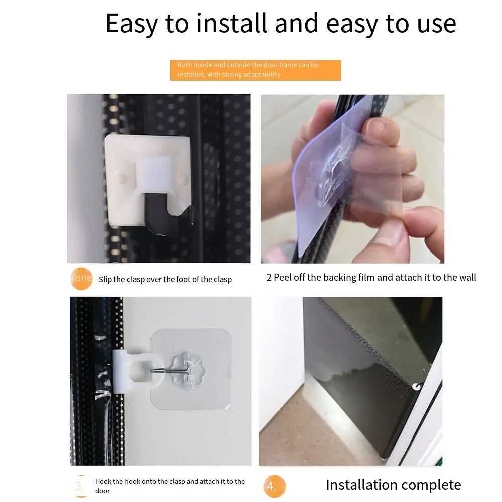 Pet Accessories Guard Retractable Fence Gate Folding Universal Pet Network Fence Barrier with Hook Pet Safety Enclosure Balcony