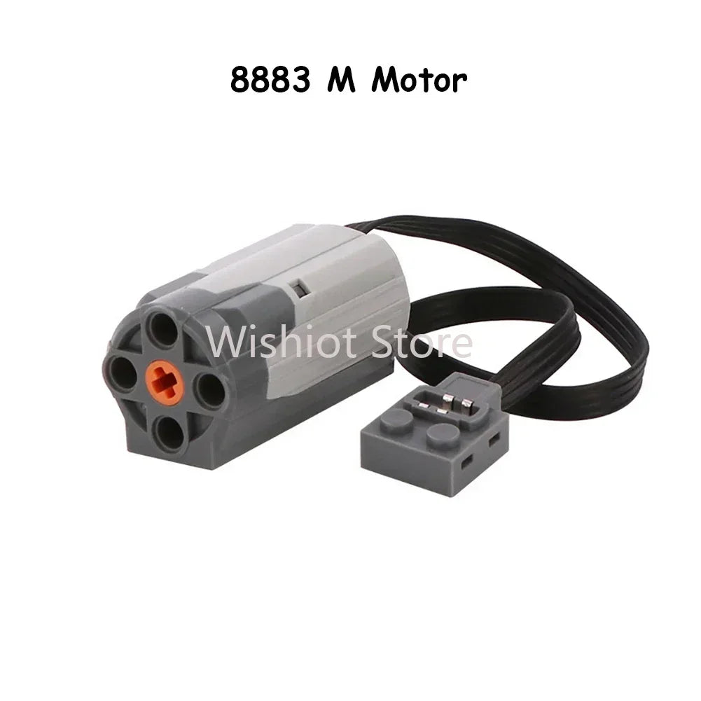 Power functions Upgrate Motor Technical Parts MOC Multi Tool Servo Train Motor 8293 8883 Building Blocks Receiver Control Set