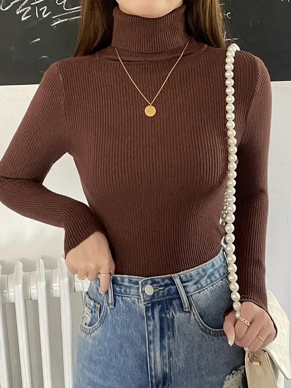 Women Fall Turtleneck Sweater, Cashmere Sweaters For Women 2025.