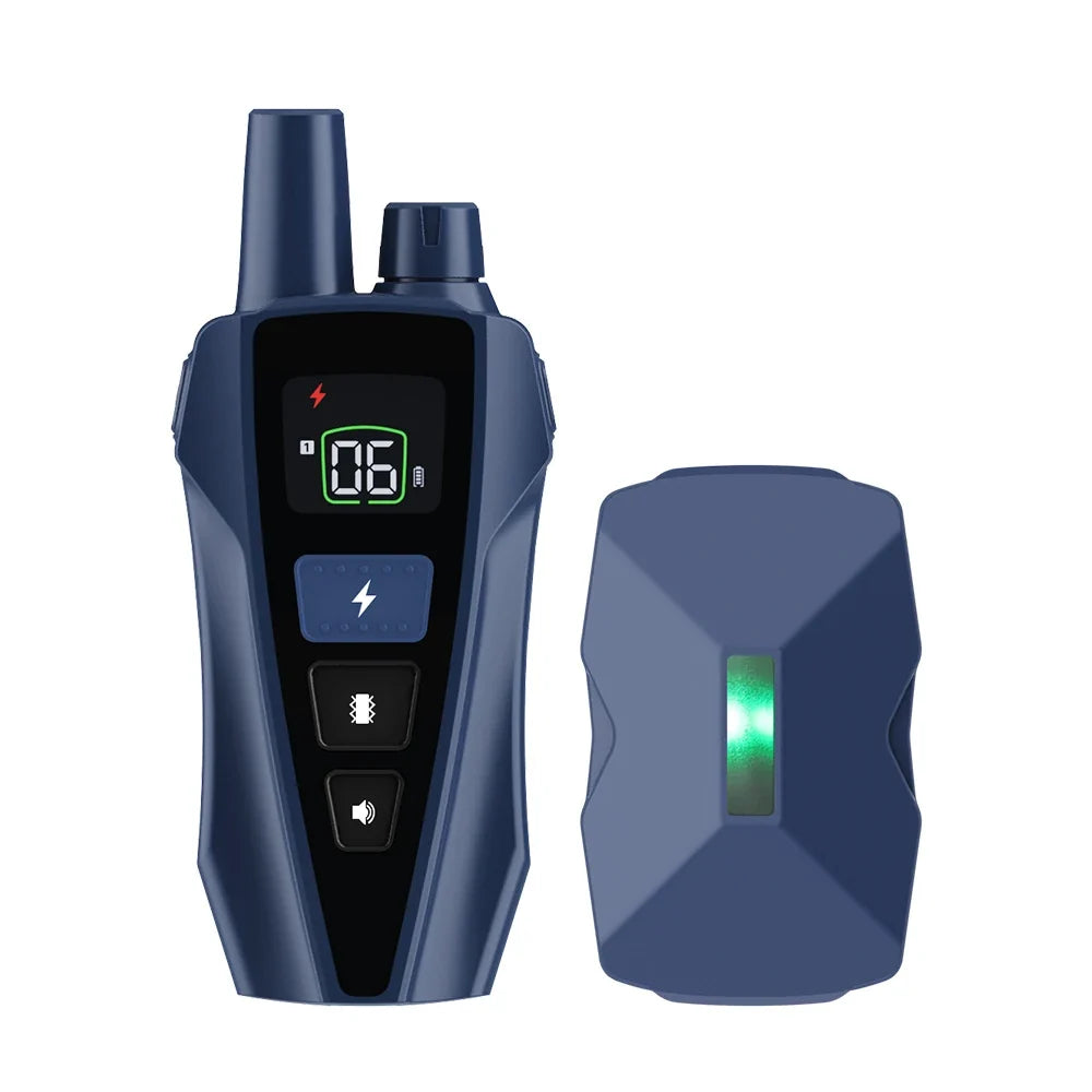 Dog Training Collar Anti Bark Dog Collar Waterproof Rechargeable Pet Remote Control Collar For Electric Shock Vibration Sound