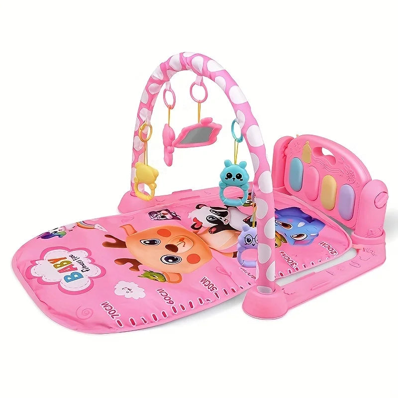 Baby, newborn, baby, music, light, pedal piano, fitness stand, sleeping mat, game blanket, toy set