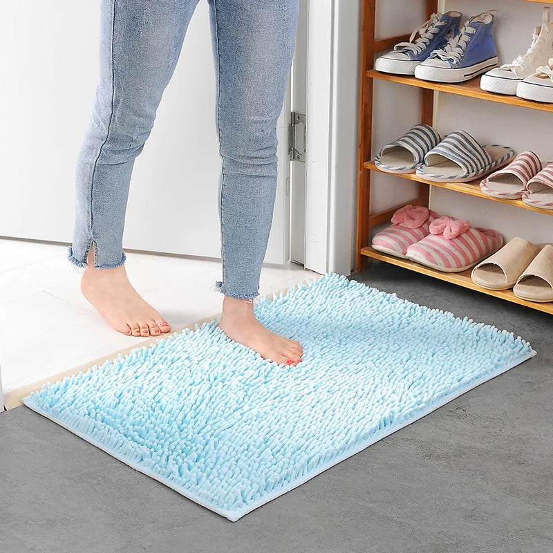Carpet Rug Bedroom Plush Mat Room Decor Bath Rugs for Rooms Foot Carpets Living Decoration Home Floor Bathroom Kitchen Door Mats