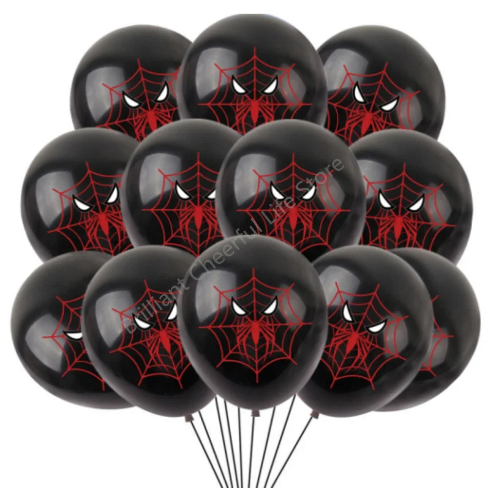 12 Inch Marvel Superhero Latex Balloon Set Avengers Spiderman Hulk  Boys Birthday Party Baby Shower Party Decorations Kid Toys