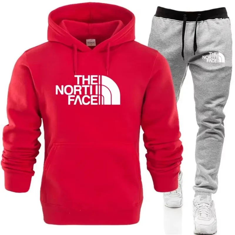 2025 Autumn/Winter Hoodie Set - Fashionable Trendy Print Style.
