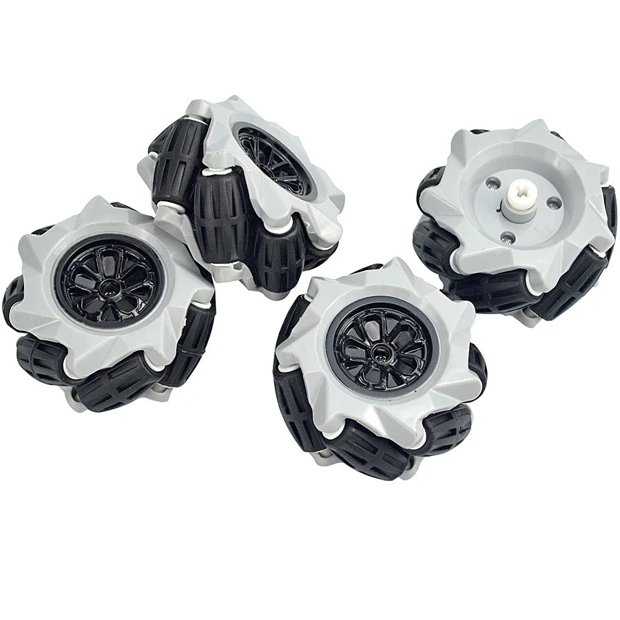 Mecanum MOC Technical Universal Omnidirectional for 45544 EV3 Robotics Model Parts DIY Building Blocks Tires Leduo
