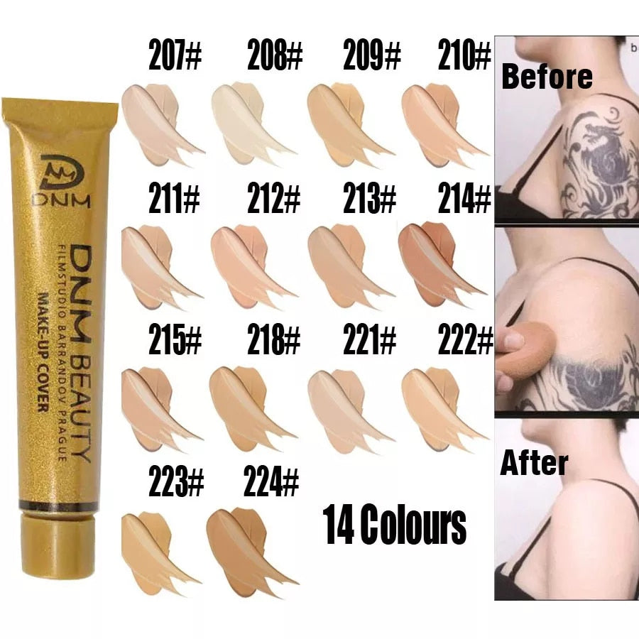 NEW Hot Sale Makeup 14color Base foundation cover Concealer cream of of the skin blemish face eye concealer