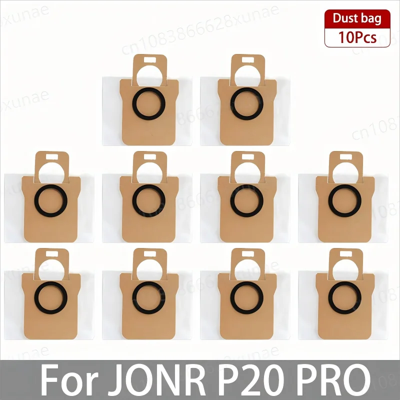 For JONR P20 PRO / T5 Pro Robot Vacuum Cleaner Accessories Main Side Brush Hepa Filter Mop Cloth Dust Bag Replacement