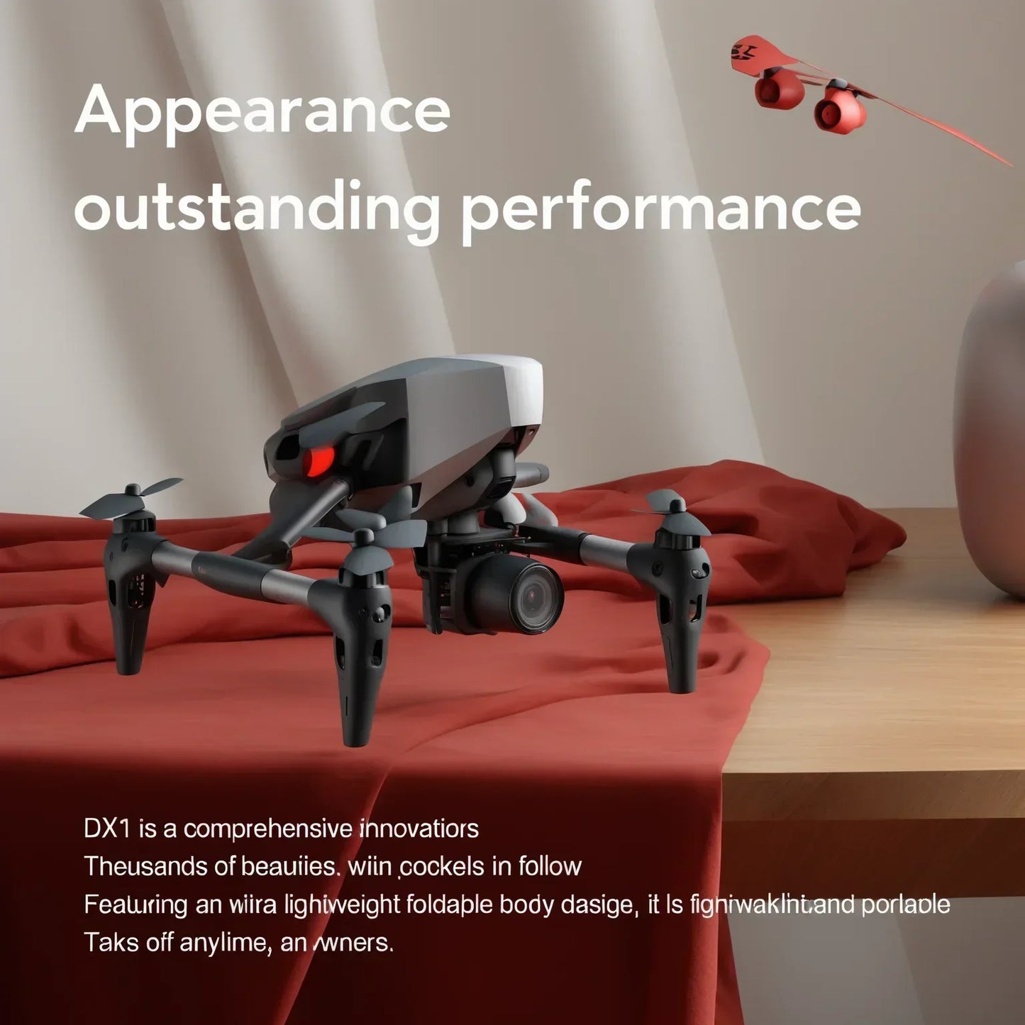 2024 New XD1 Mini Drone 8K Professionals HD Camera 5G GPS WIFI Height Maintaining Four Sides Obstacle Avoidance RC Quadcopter To