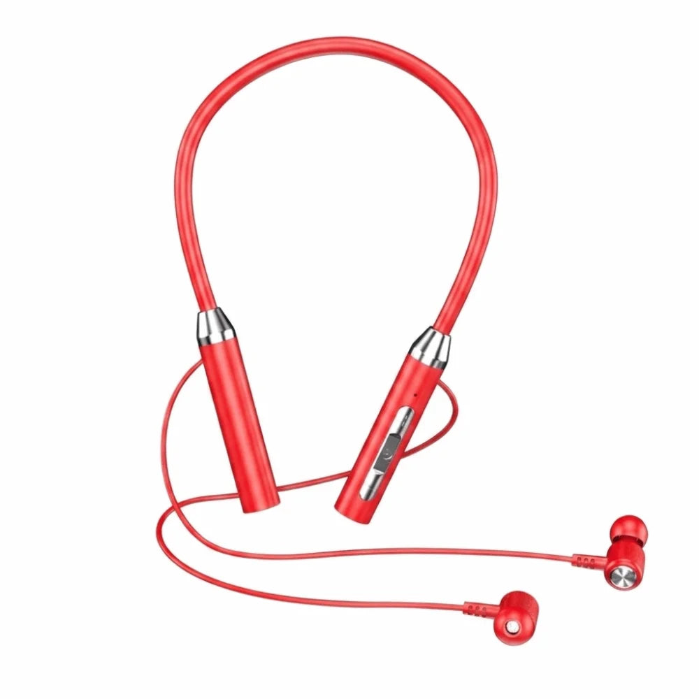 Bluetooth 5.0 Wireless Bluetooth Headphones With Mic Magnetic Design Neckband Earphone Wireless 9D Stereo Bluetooth Earphone