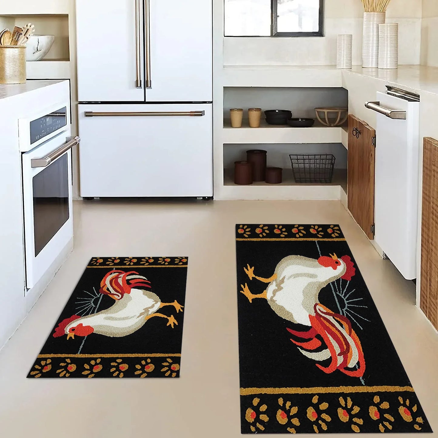 Kitchen Mat for Floor Non-slip Absorbent Kitchen Rug Kitchen Carpet Long Carpet Bathroom Mat Washable Decor Entrance Doormat