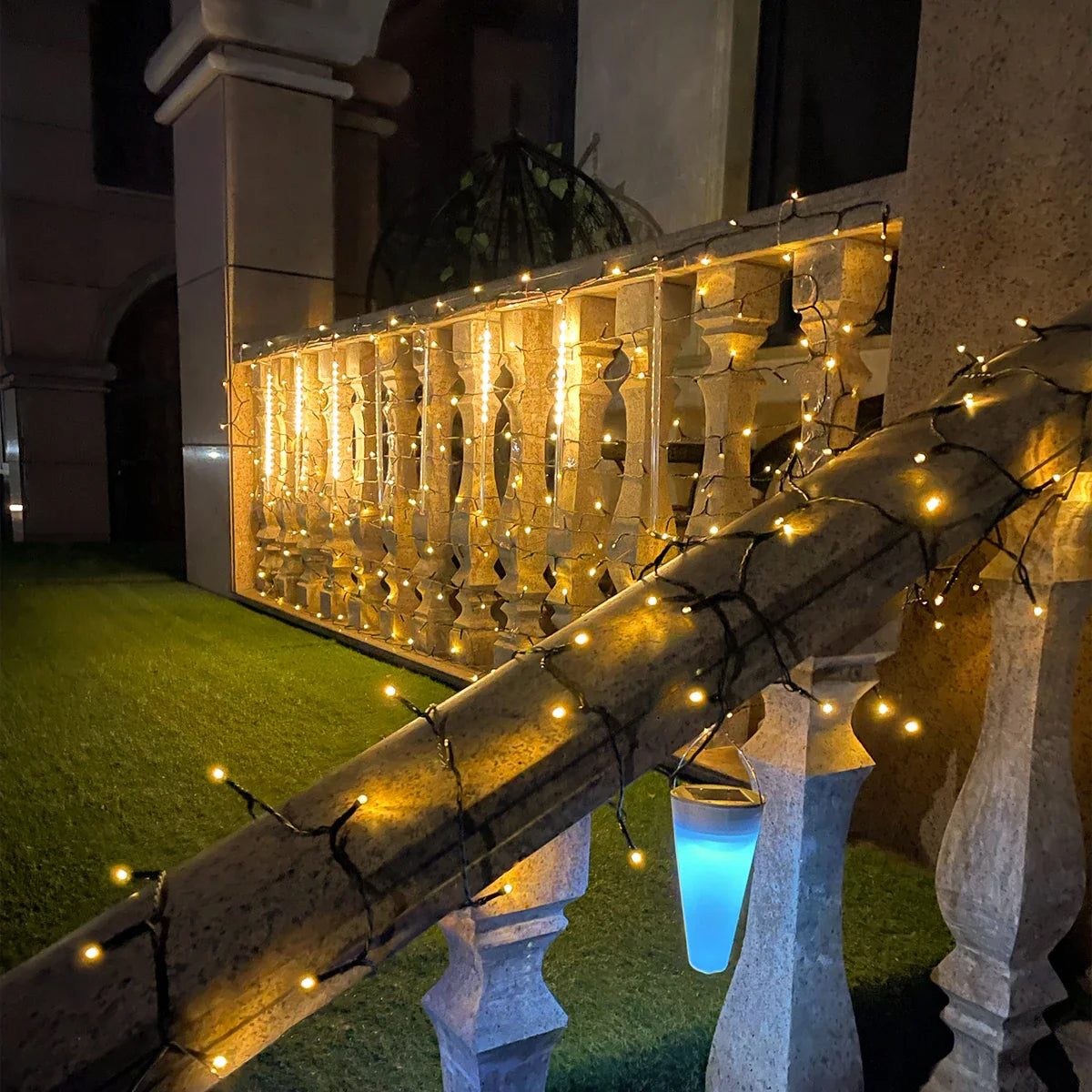 LED String Light for Christmas Tree Decor, Waterproof Outdoor Garden Fairy Lights, EU Plug, US Plug, LED Garland Light, 24V