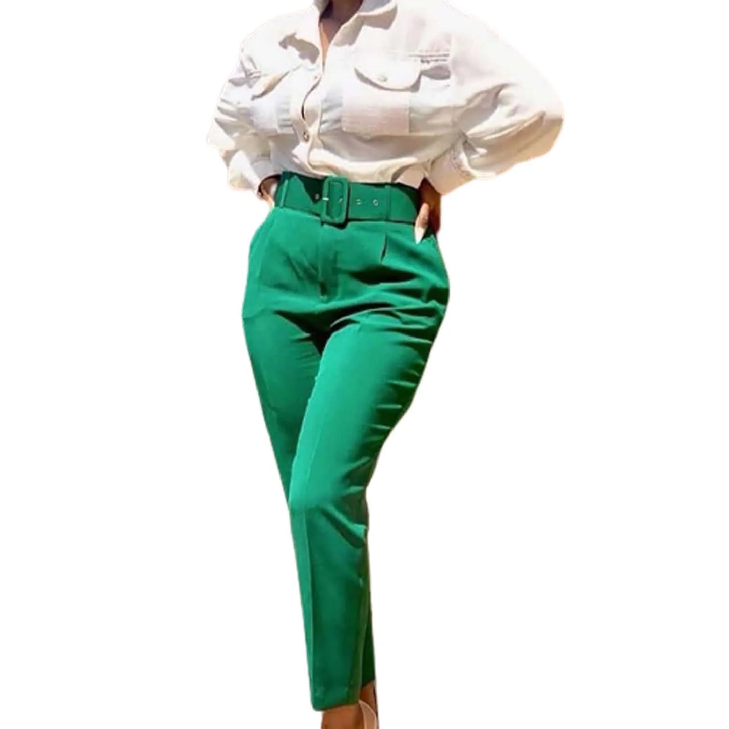 Women Pantsuit Spring And Summer High Waist Casual Trousers Slim Fit Suit Pants Ladies Trousers Autumn Pantalones De Mujer Jeans