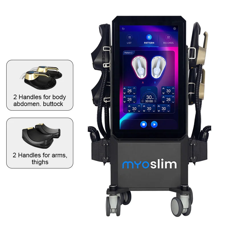 New EMS Body Sculpt Machine Sculpting Electromagnetic Stimulate Body Slimming Machines Muscle Build