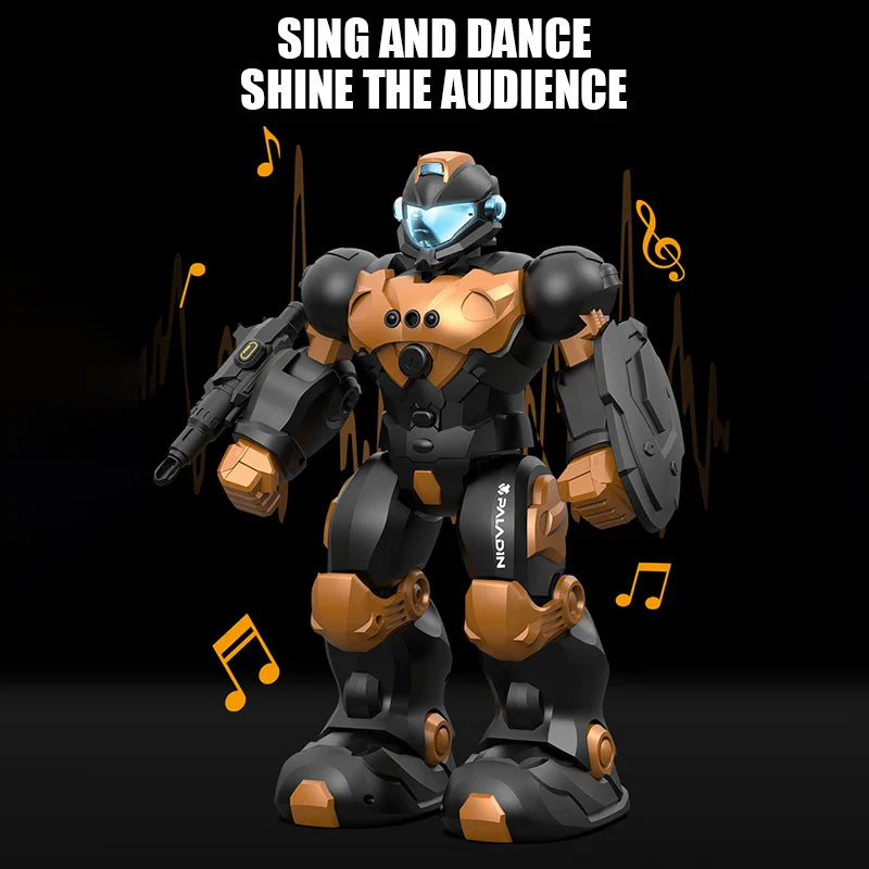 Rc Robot Intelligent Smart Kids Robots Voice Gesture Sensing Remote Control Programming Singing Walking Dancing Robo Toys Boys