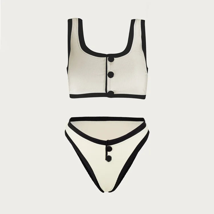 2024 Women's bikini Sexy Swimsuit Swimwear Summer Vacation Beachwear Luxury tankini
