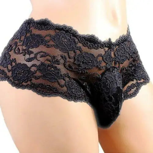 Men's  Lace Briefs Underwear Breathable And Sexy Men's Underwear