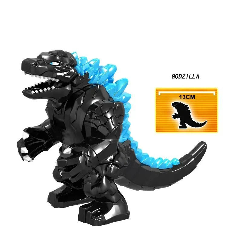 Building Blocks Marvel Transformation Figures Big Goblin Spiderman Iron Man Venom Captain Hawk Deadpool Technic Armor Gift Toys