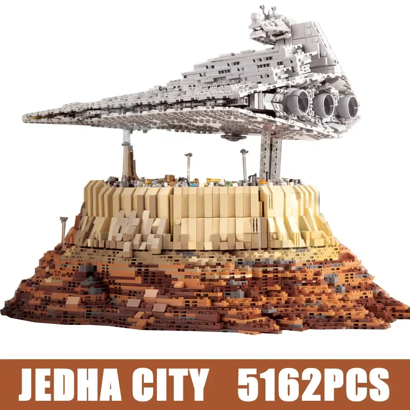 MOULD KING Ideal SPACE WARS Plan Series Star Destroyer Starship UCS Building Blocks Compatible Bricks Model Toys for Boys Adult