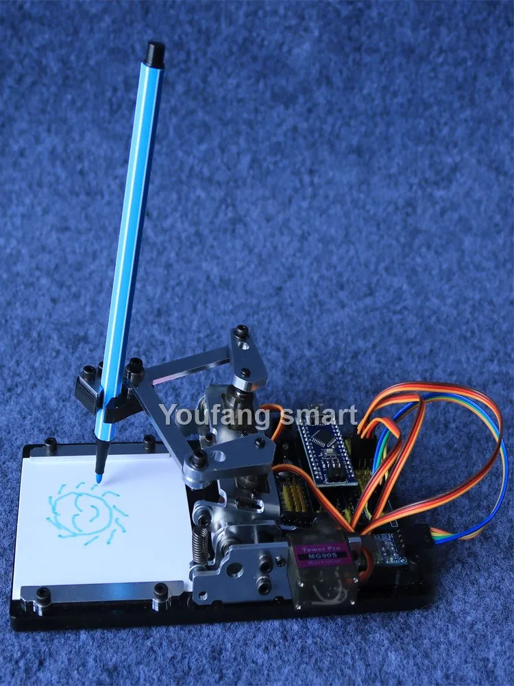 Drawbot Robot MG90S Manipulator Artboard Bots APP Drawing Machine For Arduino Robot DIY Kit For NANO Programmable Robot Starter
